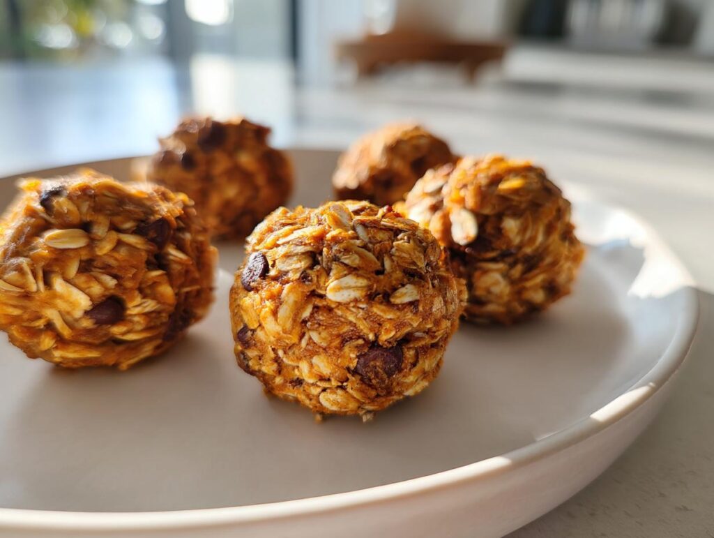 Peanut Butter & Pumpkin Power Bites - Featured