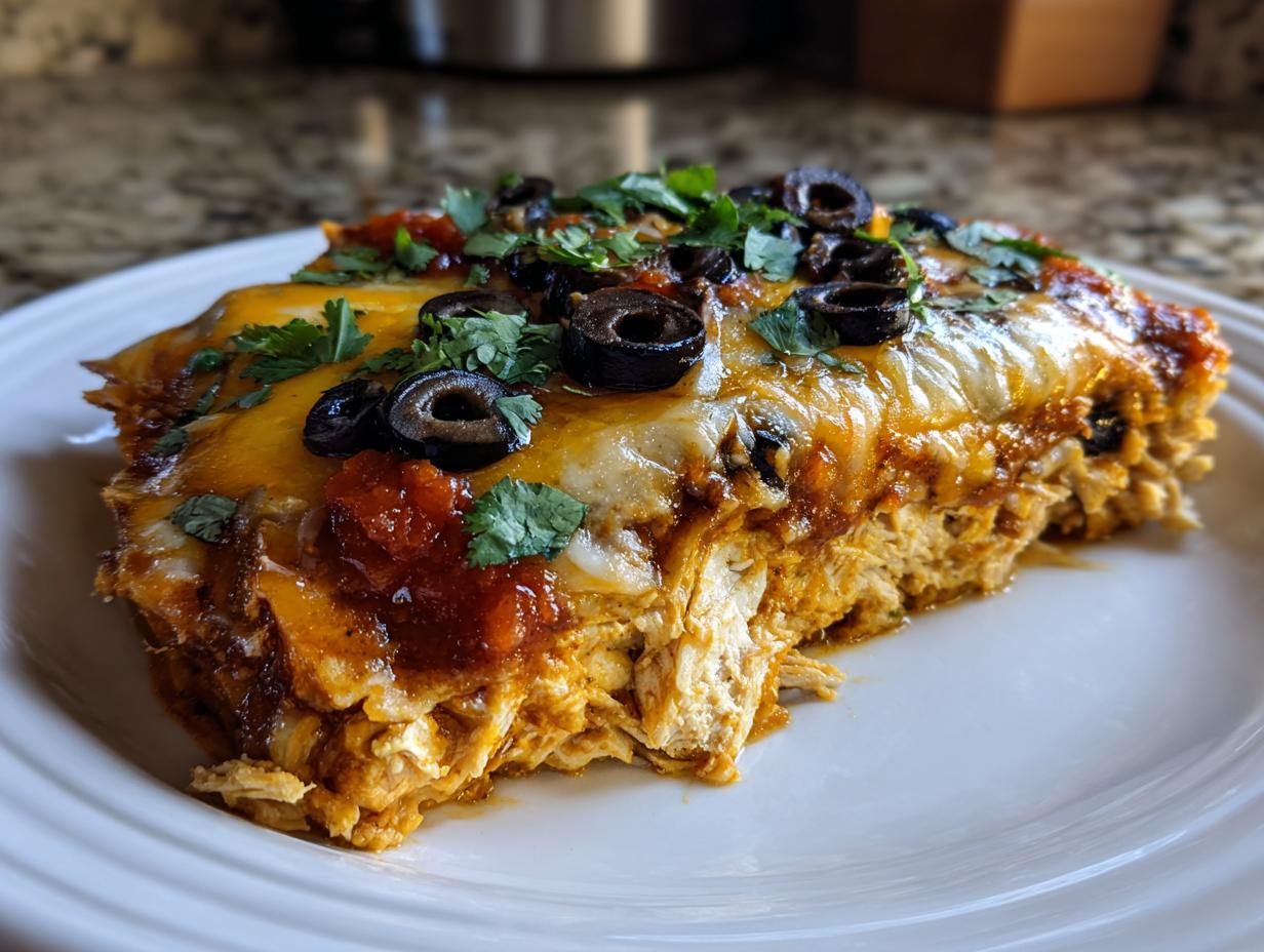**Chicken Stacked Enchiladas:** 1 Recipe, Zero Regrets!