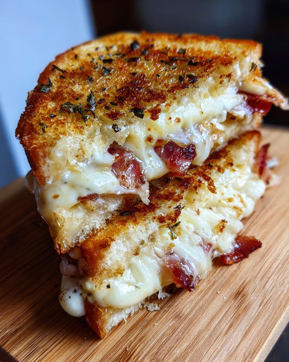 Close-up of a Halloumi Grilled Cheese Sandwich, with melted cheese and crispy bread.