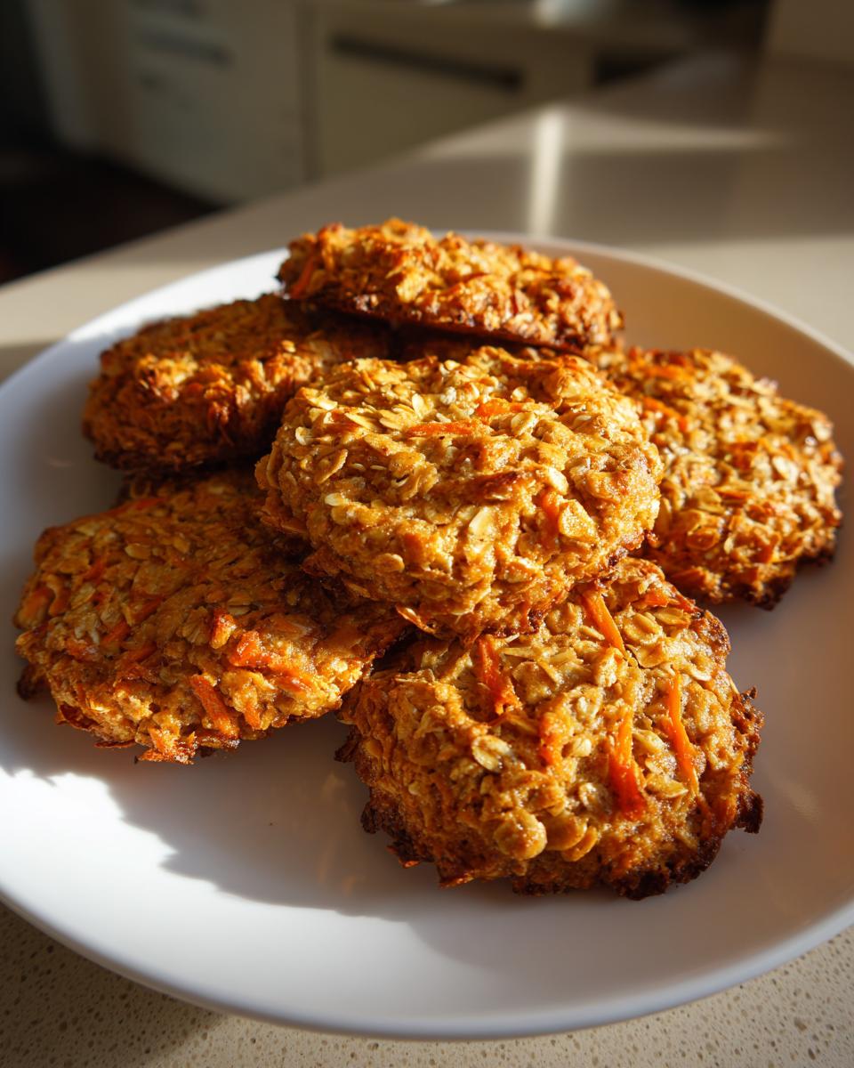 A plate piled high with homemade dog treats, showcasing the 4-Ingredient Homemade Dog Treats recipe.