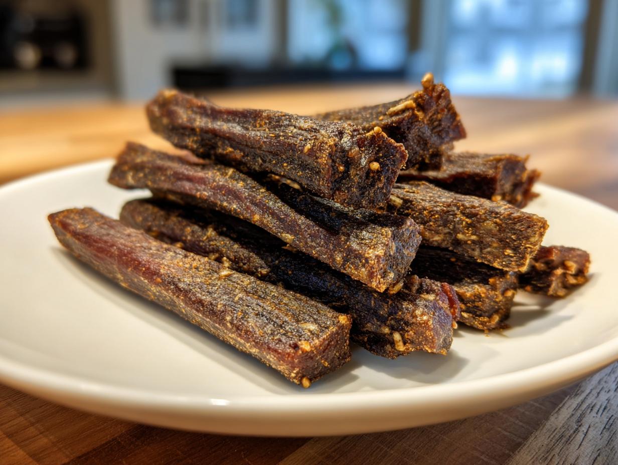 Yummy Beef and Brown Rice Dog Treat Sticks: 4 Steps!