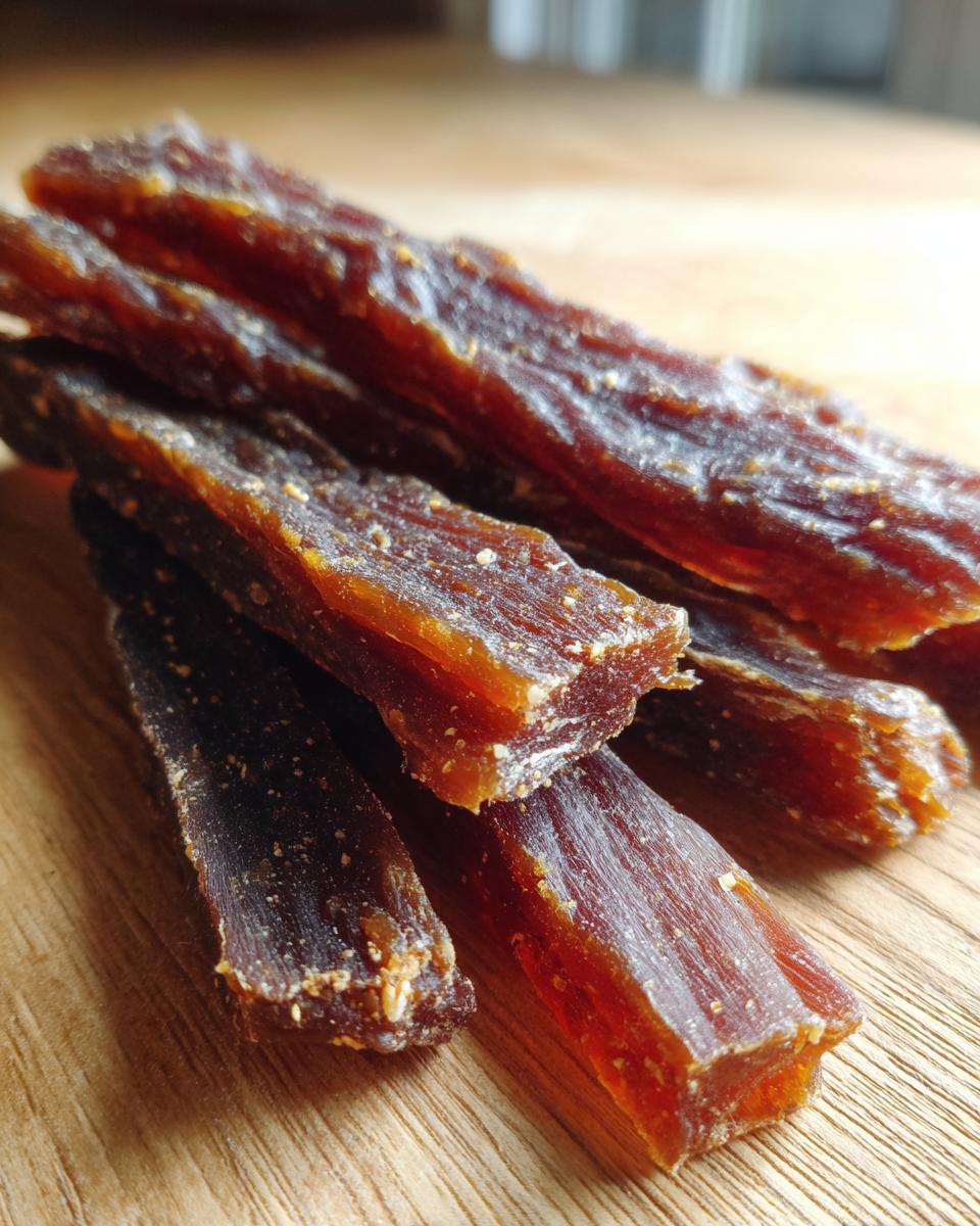 Close-up of homemade Beef and Quinoa Protein Dog Chews, showing texture and detail.