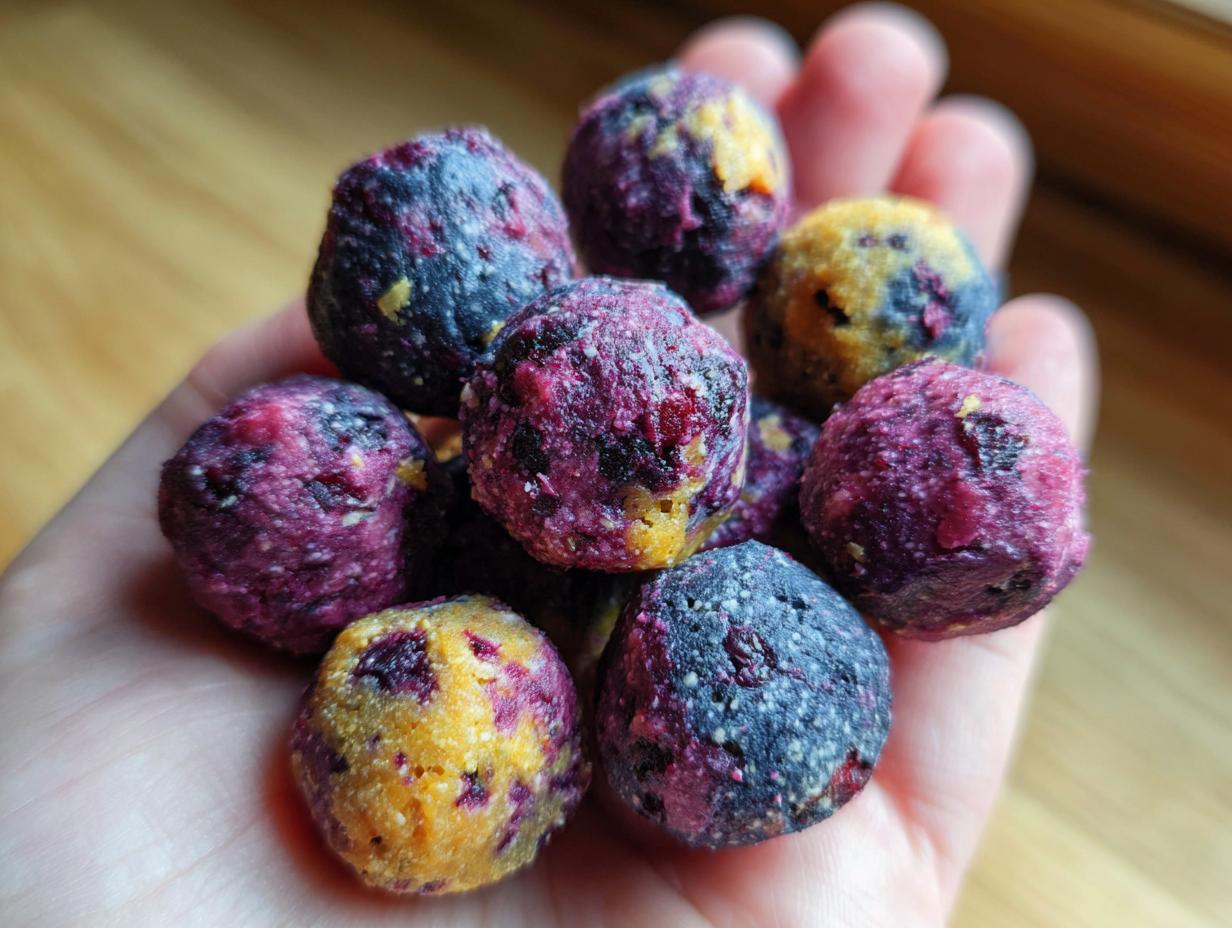 Yummy! 5 Easy Blueberry Banana Dog Bites Recipe!