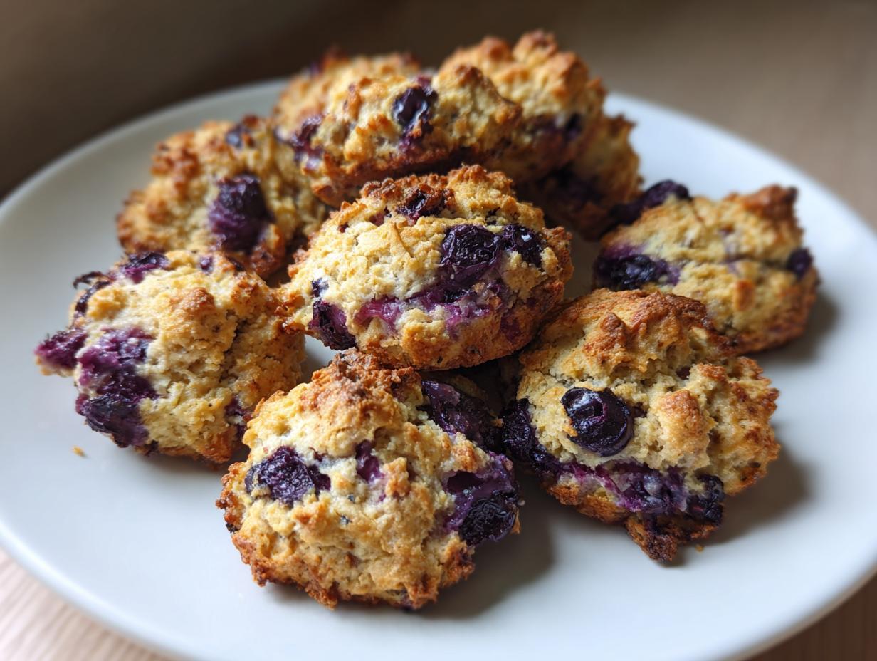 Irresistible 30-Minute Blueberry Banana Dog Treat Biscuits