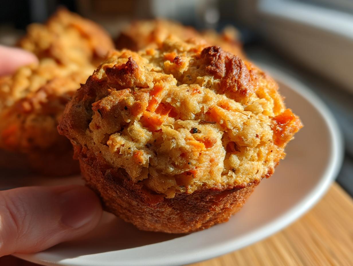 Unleash the Goodness: 10 Chicken & Sweet Potato Muffins!