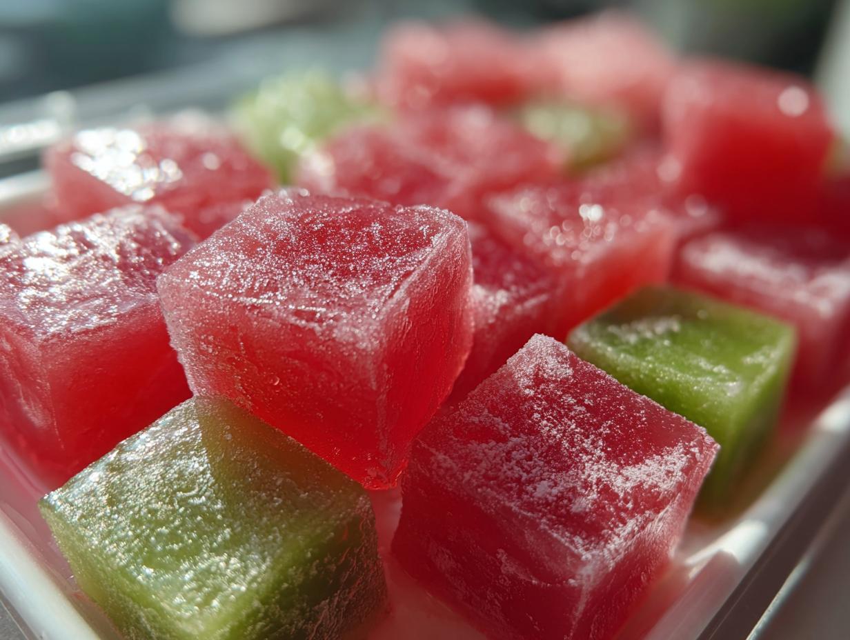 Amazing! 5-Min Cucumber Watermelon Dog Cubes