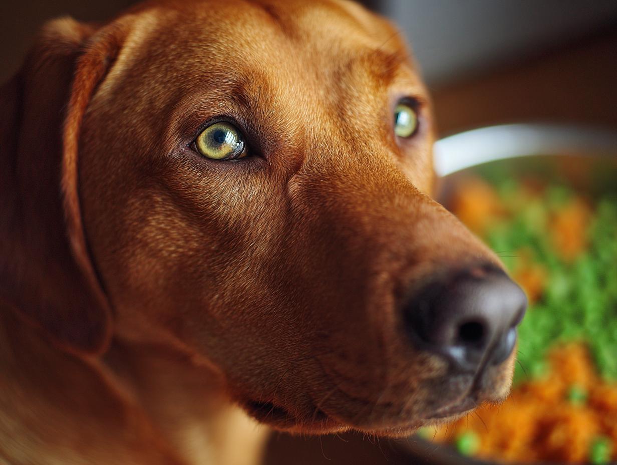 Yummy Sweet Potato and Pea Puppy Mash: 1 Recipe!