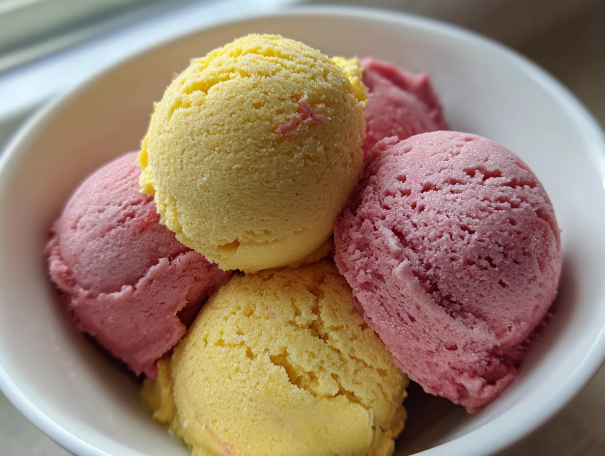 Make 3-Ingredient Strawberry Banana Frozen Yogurt: Yummy!