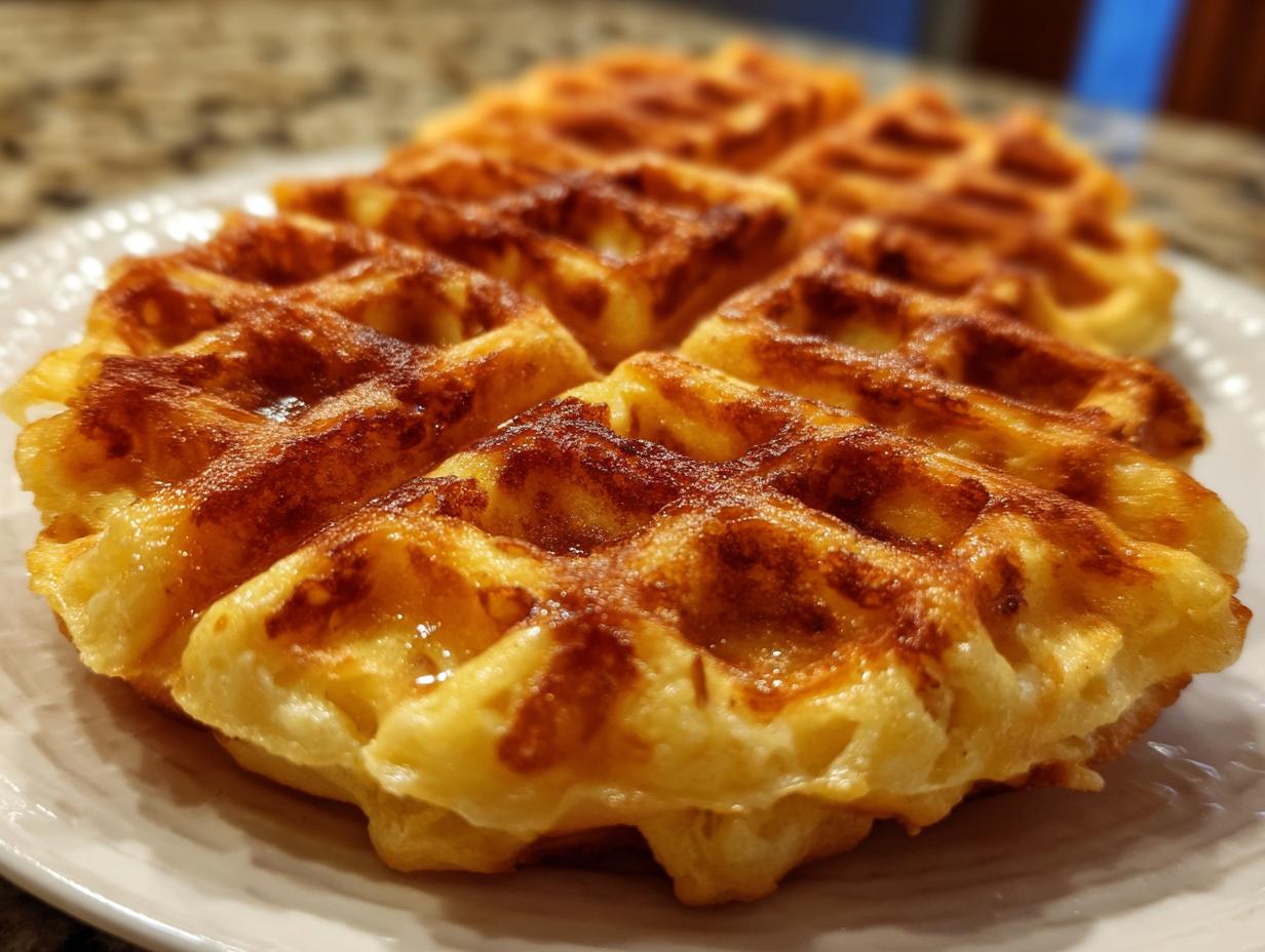 4 Steps to Delicious Zucchini Chicken Savory Dog Waffles!