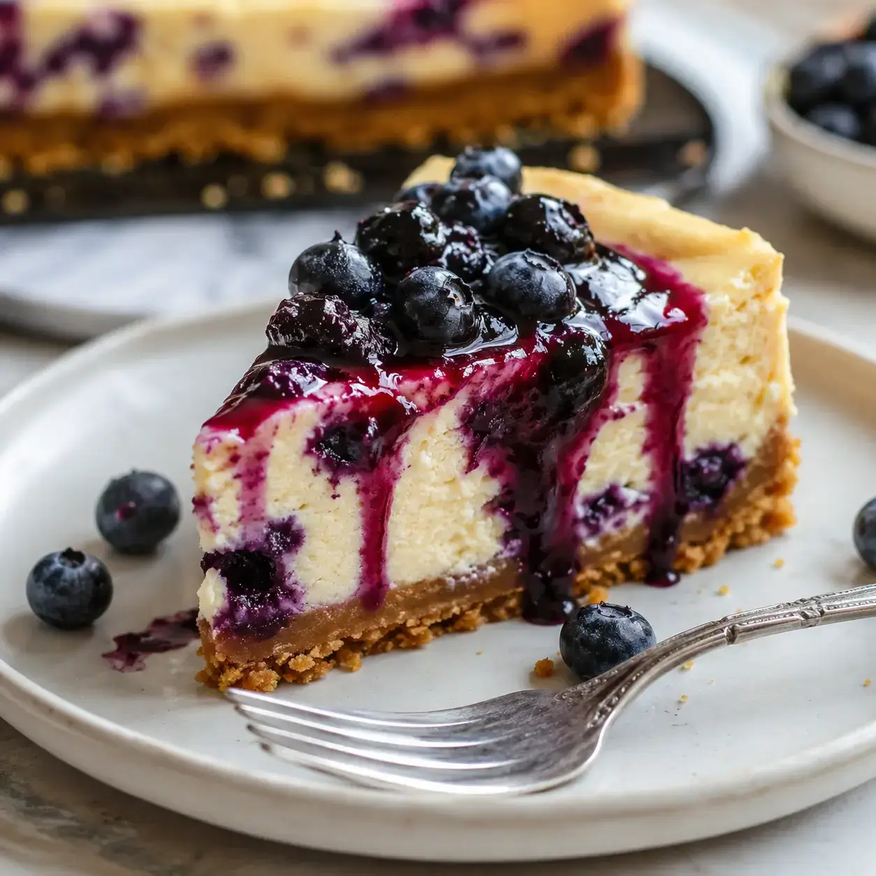 Lemon Blueberry Cheesecake