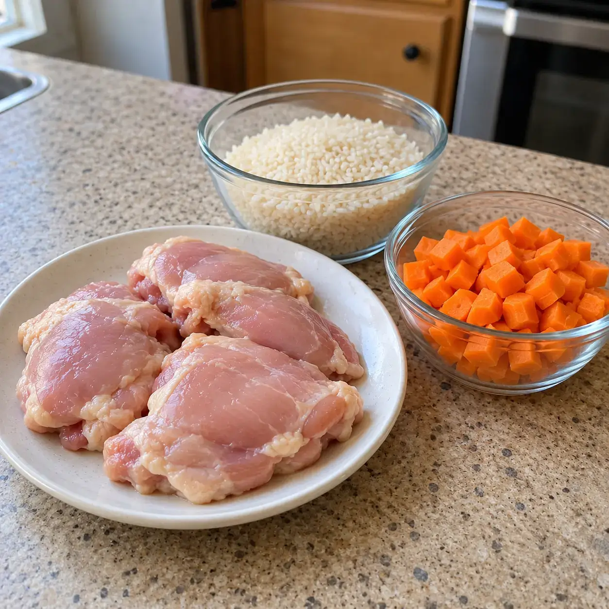 Ingredients for cheap chicken dog food topper